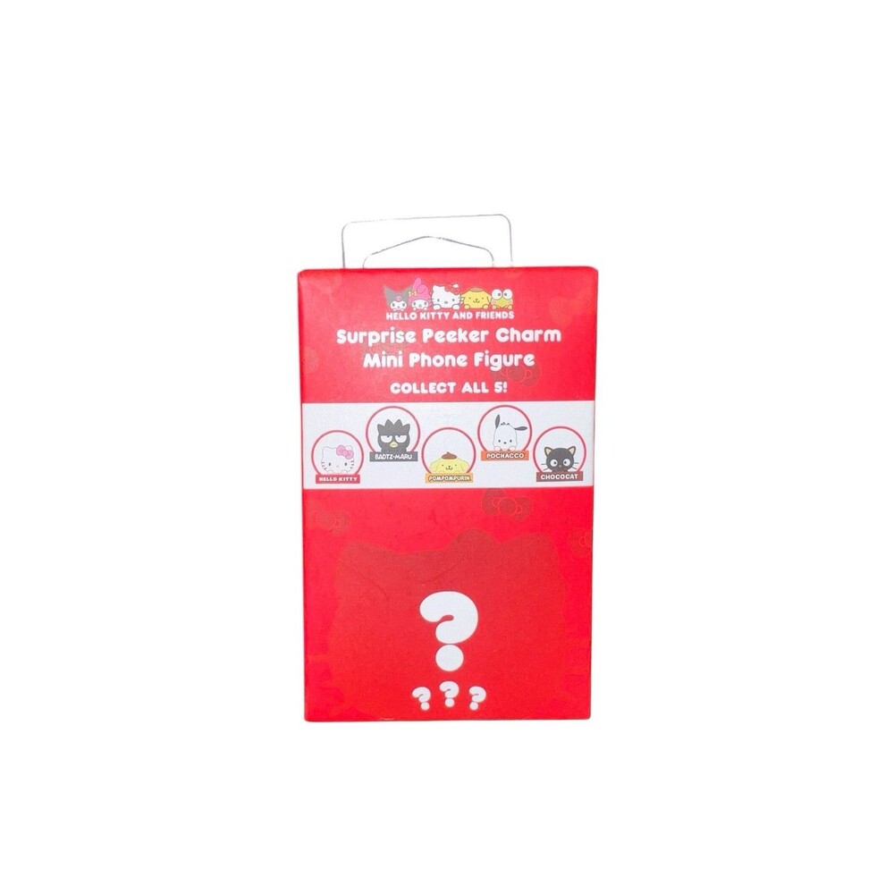 Hello Kitty And Friends Surprise Peeker Charm Mini Phone Figure